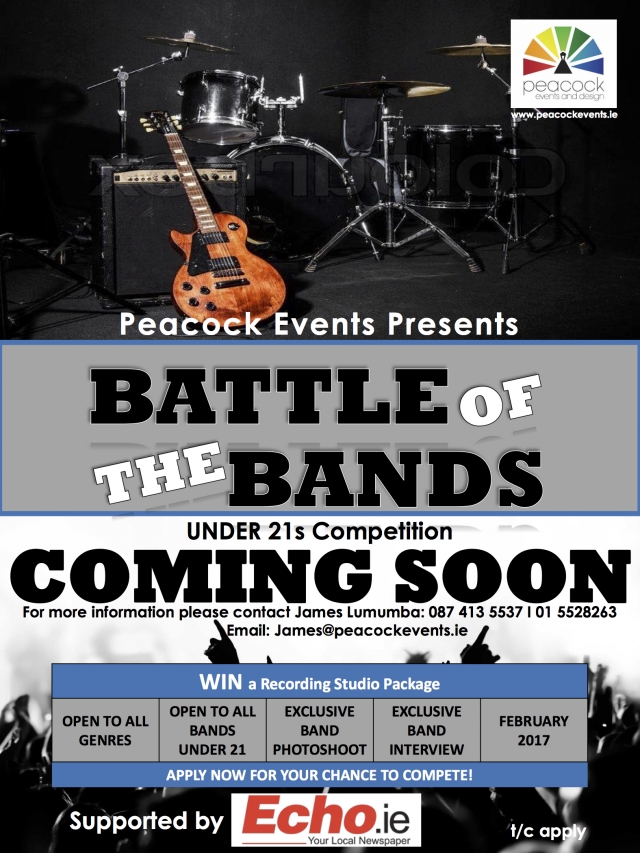 Battle of the Bands to be held in the Civic Theatre