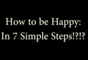 How to be Happy in 7 Simple Steps by Office Supplies